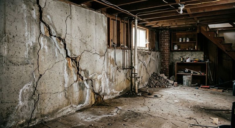 Basement Crack Repair in Genesee County, MI