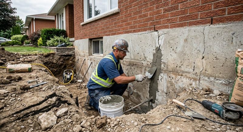 Basement Foundation Repair in Davison, MI