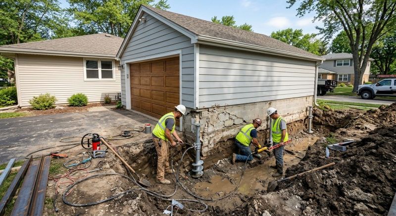 Basement Foundation Repair in Oxford, MI