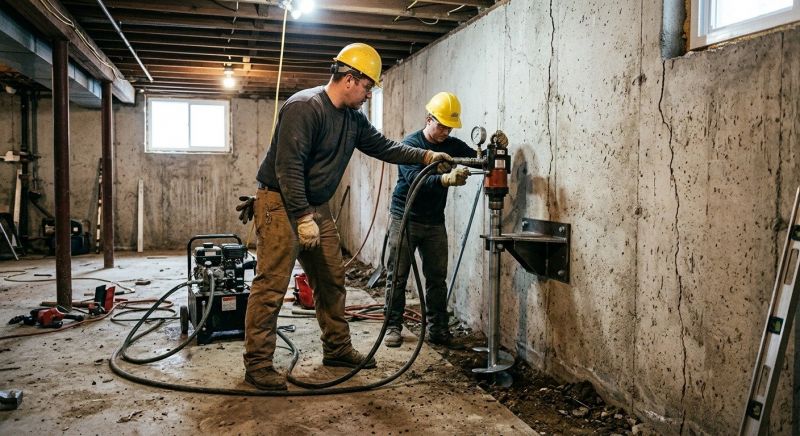Basement Underpinning in Genesee County, MI
