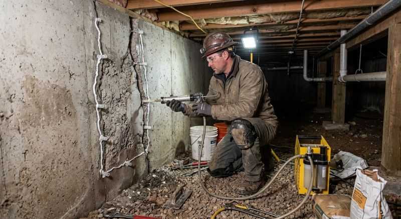Building Foundation Repair in Davisburg, MI