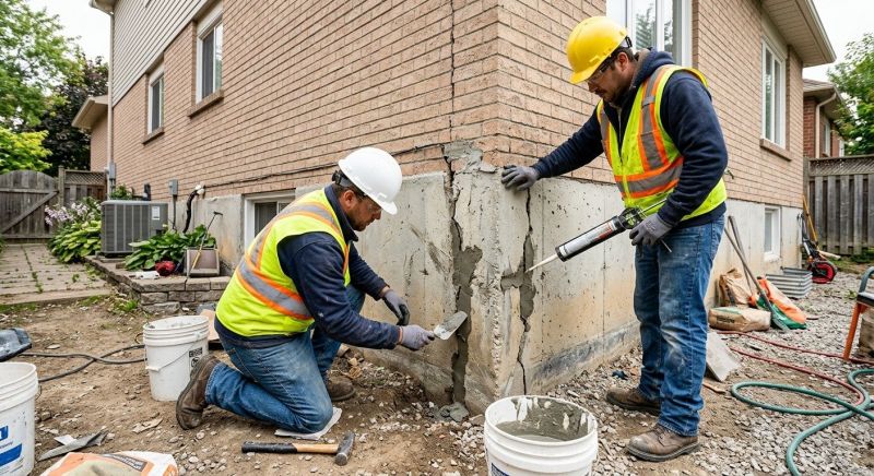 Building Foundation Repair in Hartland, MI
