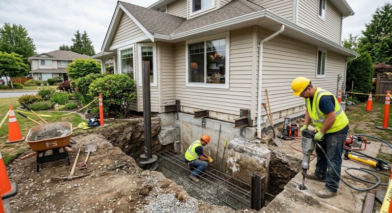 Building Foundation Repair in Linden, MI