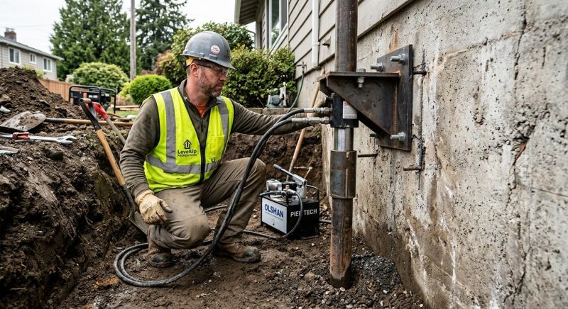 Concrete Foundation Leveling in Clarkston, MI