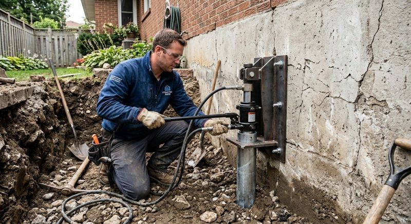 Concrete Foundation Leveling in Davisburg, MI