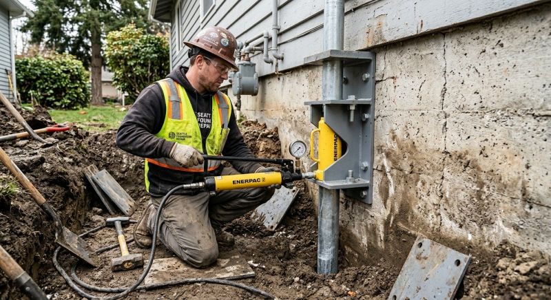 Concrete Foundation Leveling in Flint, MI
