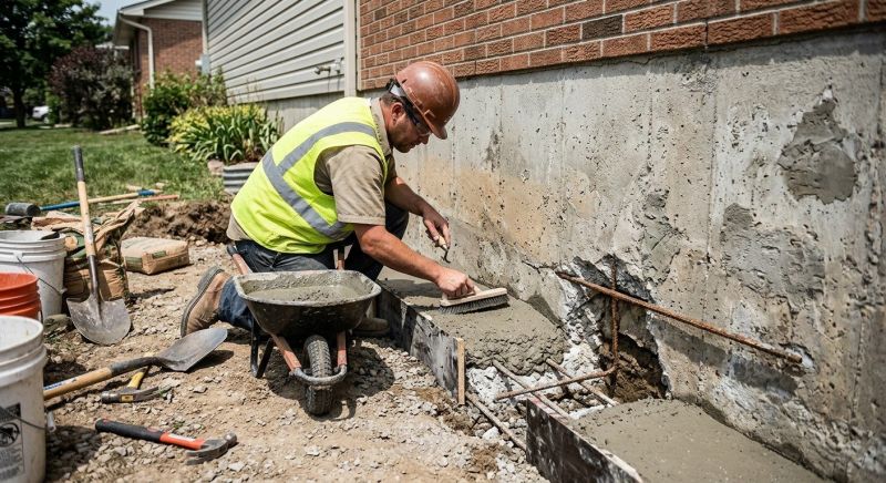 Concrete Foundation Repair in Birch Run, MI
