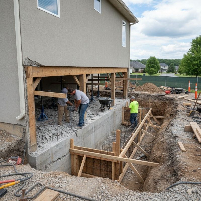Concrete Foundation Repair in Flint, MI