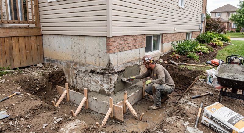 Concrete Foundation Repair in Flint, MI