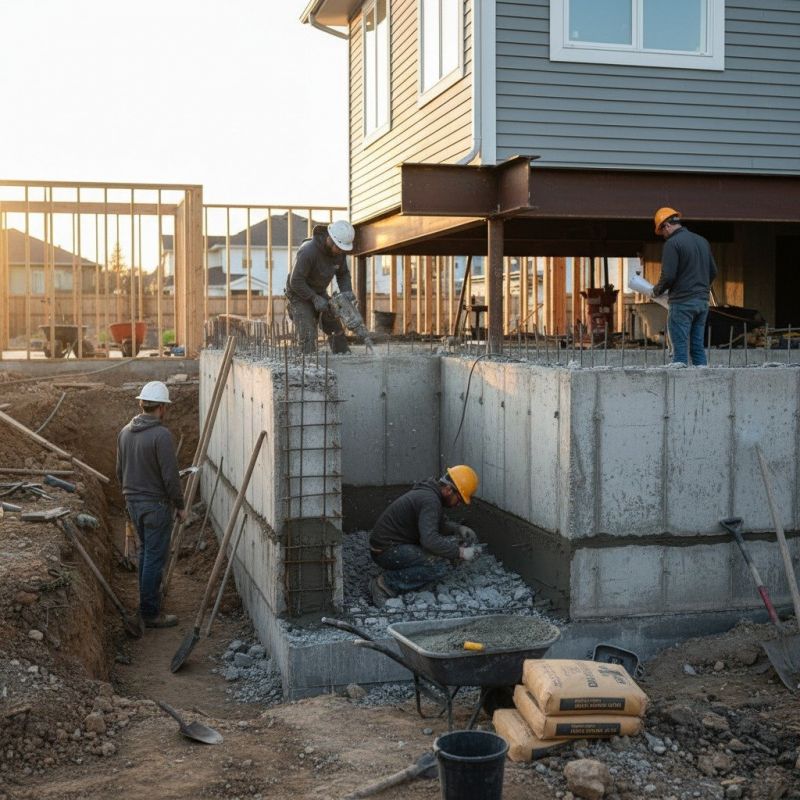 Concrete Foundation Repair in Goodrich, MI