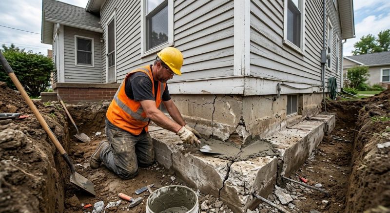 Concrete Foundation Repair in Lake Orion, MI