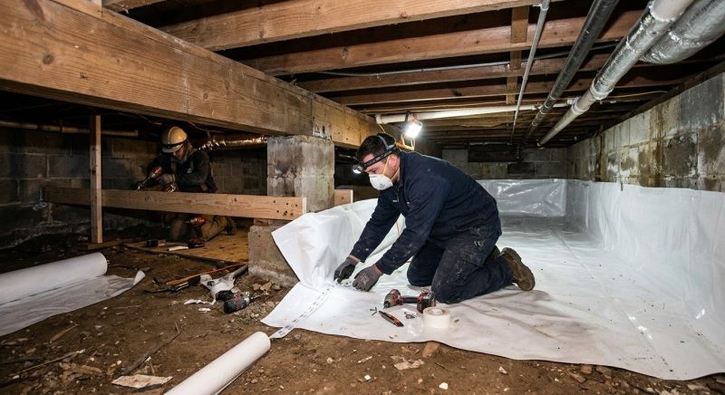 Crawl Space Leveling in Genesee County, MI