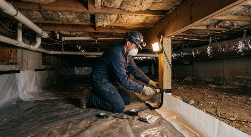 Crawl Space Leveling in Genesee County, MI