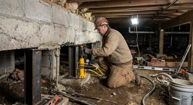 Crawlspace Foundation Repair in Columbiaville, MI