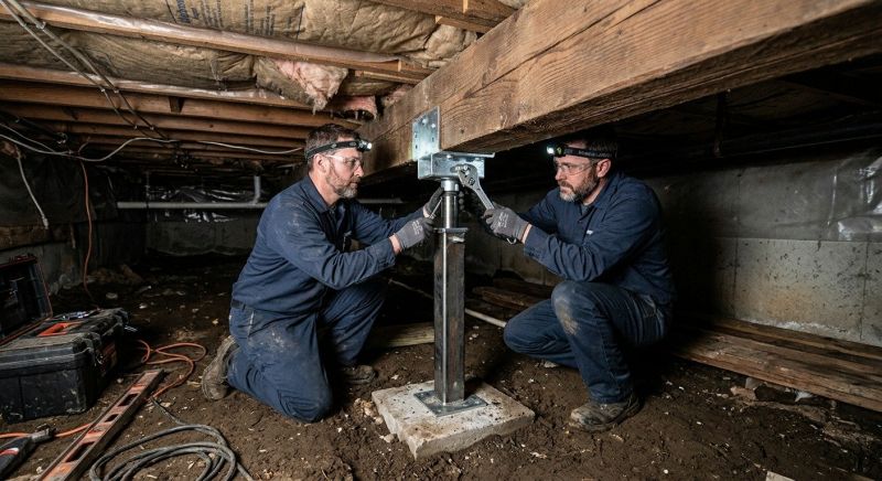 Crawlspace Foundation Repair in Otisville, MI