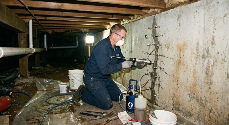 Crawlspace Foundation Repair in Pontiac, MI