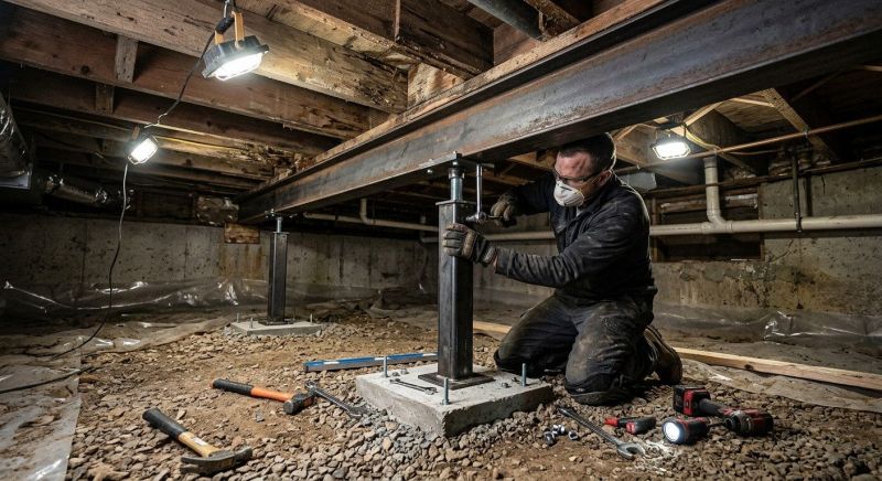 Crawlspace Structural Repair in Genesee County, MI