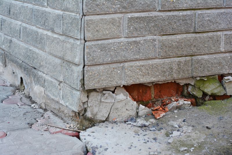 Foundation Damage Repair in Clio, MI