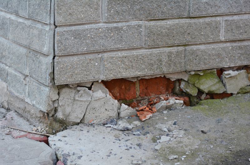 Foundation Damage Repair in Linden, MI