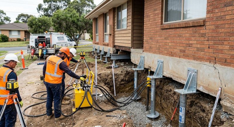 Foundation Jacking in Davisburg, MI