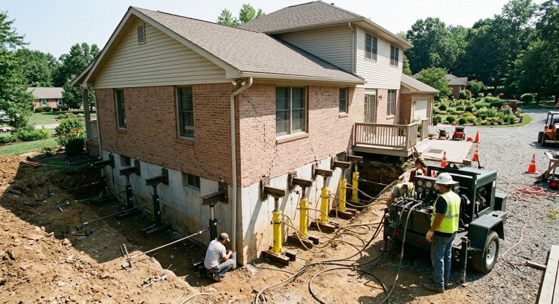 Foundation Jacking in Dryden, MI