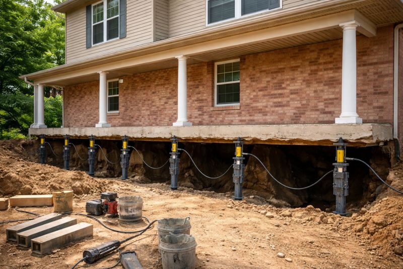 Foundation Jacking in Linden, MI
