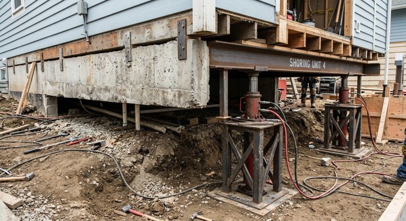 Foundation Jacking in Pontiac, MI