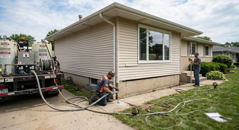 Foundation Lifting in Lapeer, MI