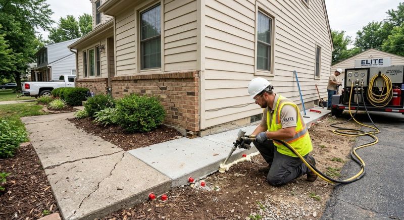 Foundation Lifting in Oxford, MI