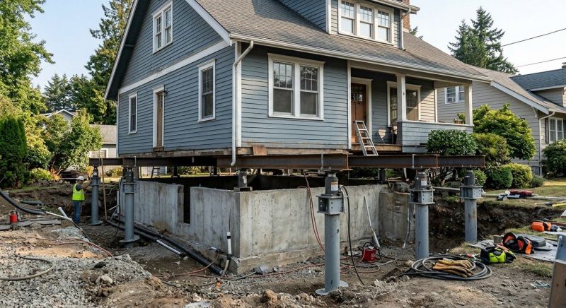 Foundation Raising in Flint, MI