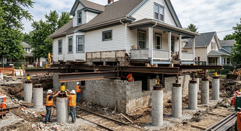 Foundation Raising in Hartland, MI