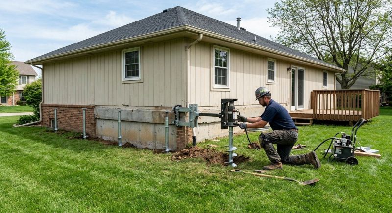 Foundation Raising in Highland, MI