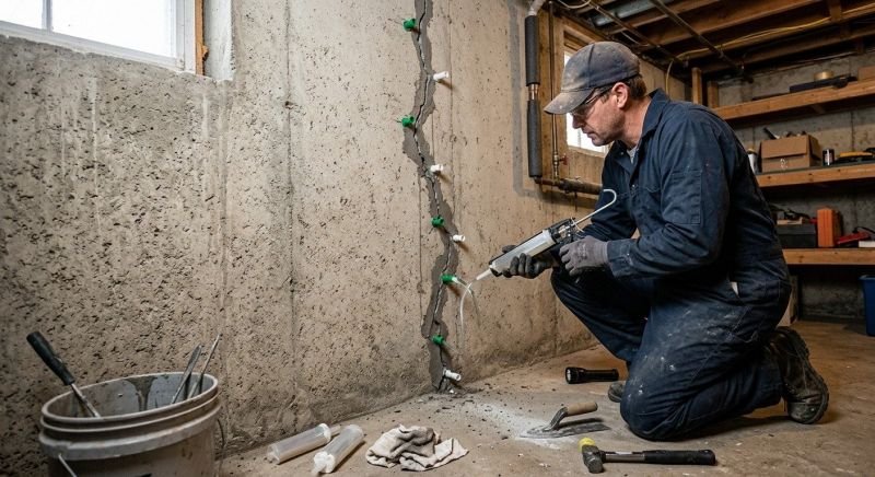 Foundation Repair in Grand Blanc, MI