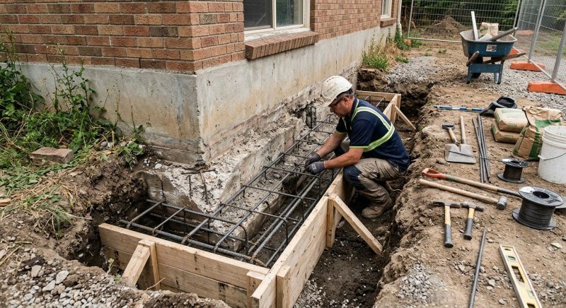 Foundation Repair in Linden, MI