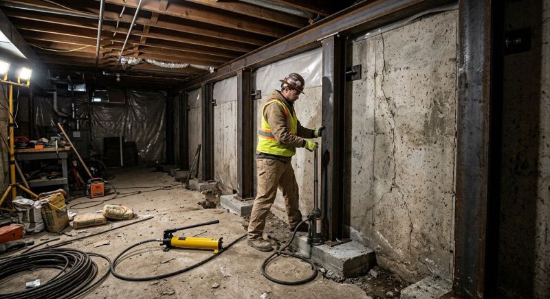 Foundation Stabilizing in Columbiaville, MI