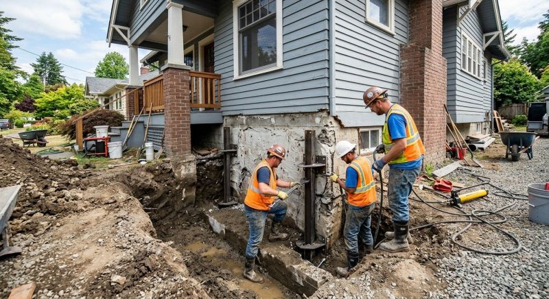 Foundation Stabilizing in Genesee County, MI