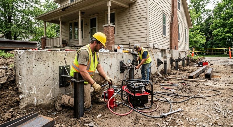 Foundation Stabilizing in Swartz Creek, MI