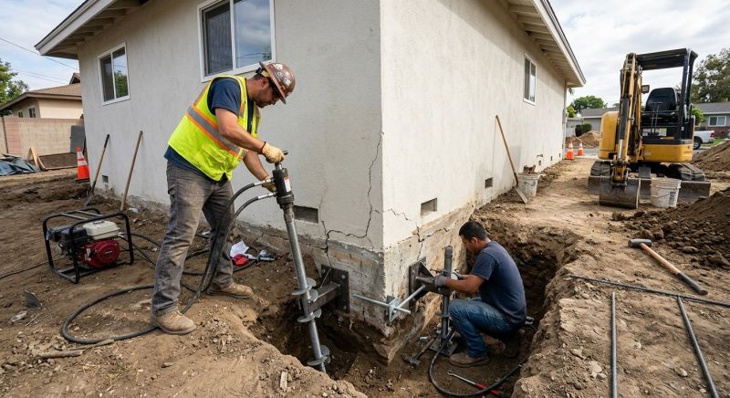 Foundation Stabilizing in Waterford, MI