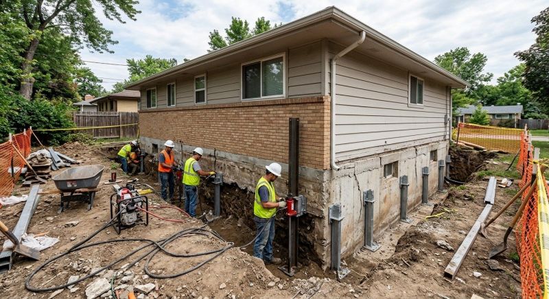 Foundation Strengthening in Genesee County, MI