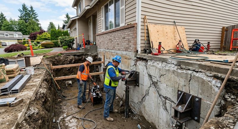 Foundation Structural Repair in Clio, MI