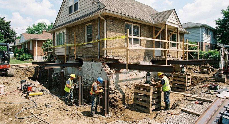 Foundation Structural Repair in Columbiaville, MI
