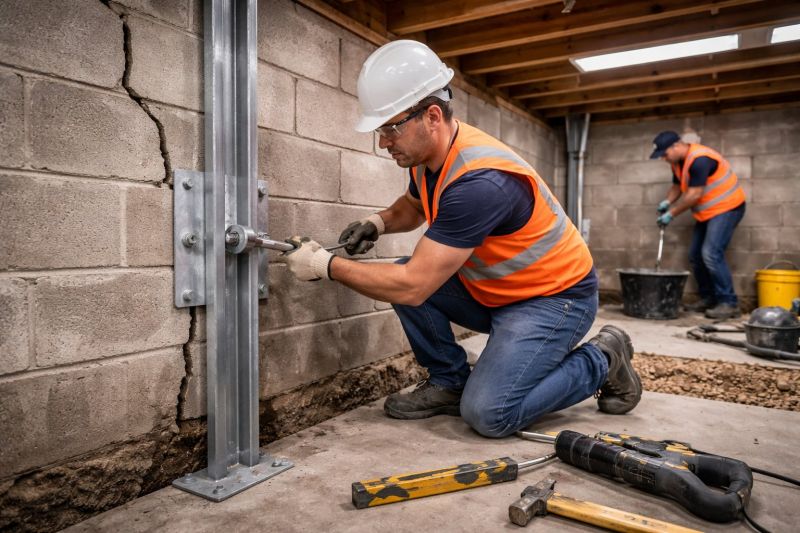 Foundation Structural Repair in Dryden, MI