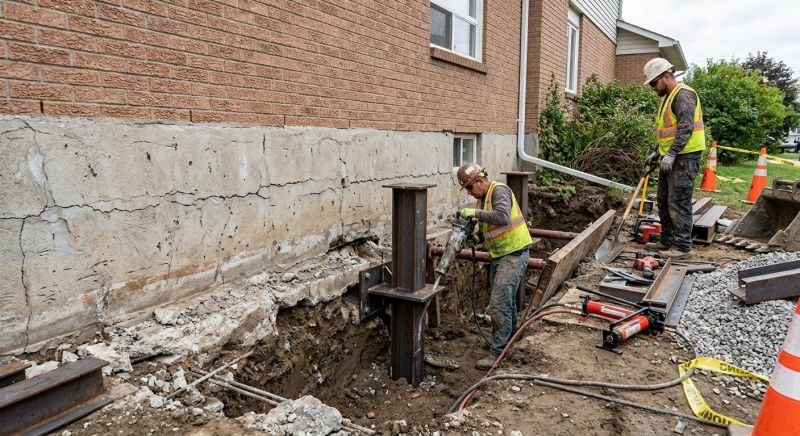 Foundation Structural Repair in Fenton, MI