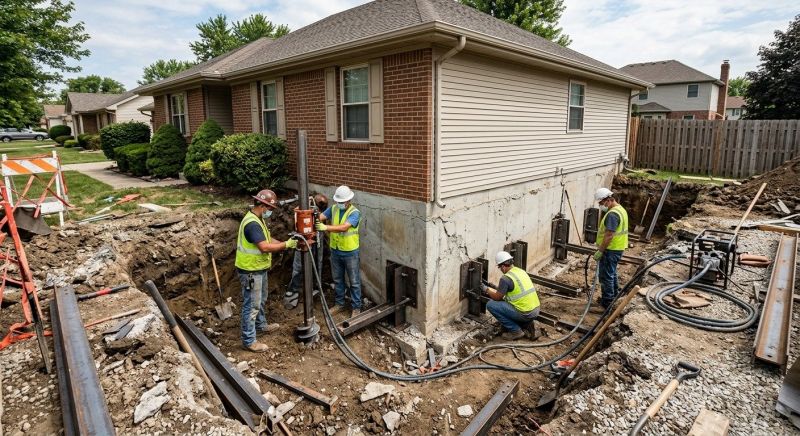 Foundation Structural Repair in Goodrich, MI