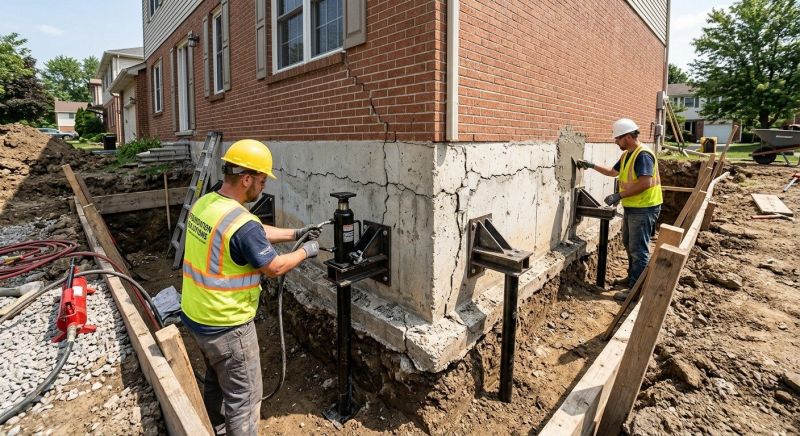 Foundation Structural Repair in Genesee County, MI