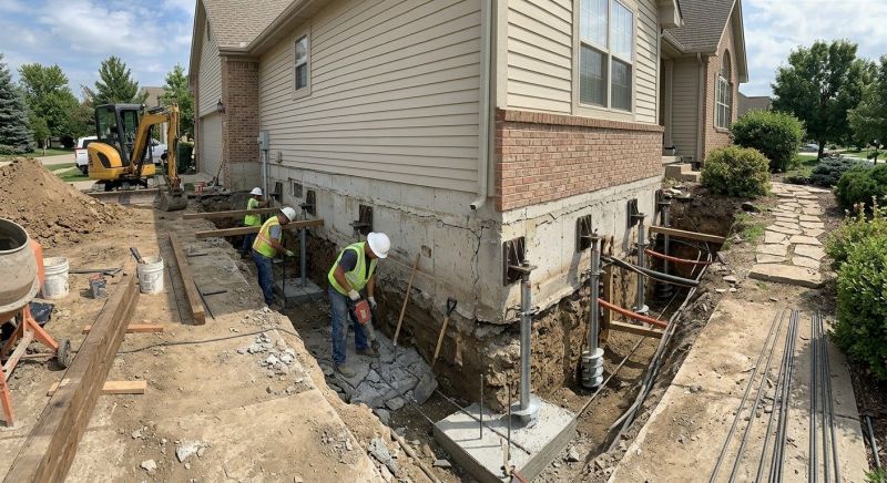 Foundation Underpinning in Genesee County, MI