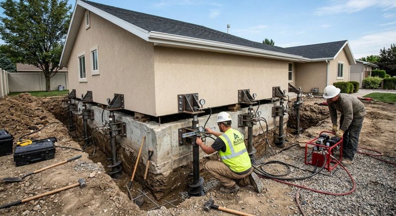 Home Foundation Leveling in Commerce Township, MI