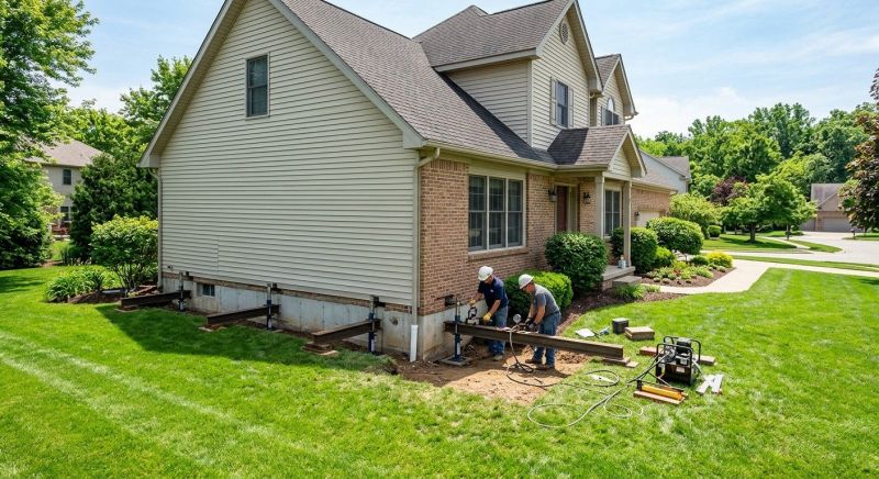 Home Foundation Leveling in Davison, MI