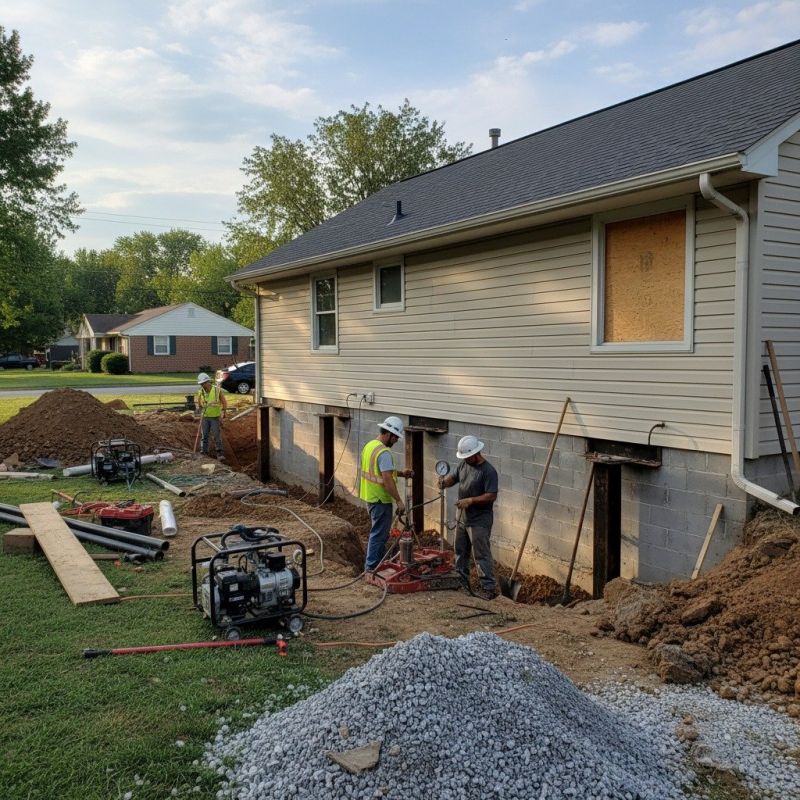 Home Foundation Repair in Davisburg, MI