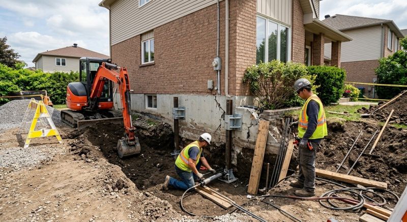 Home Foundation Repair in Swartz Creek, MI
